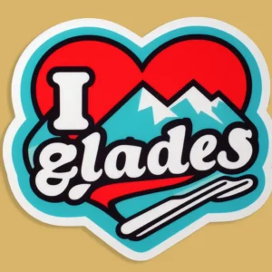 I Love Glades Sticker